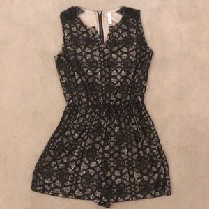 Black Lace Romper!